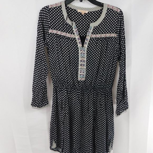 Skies Are Blue Tops - Skies Are Blue Abstract Tunic Dress